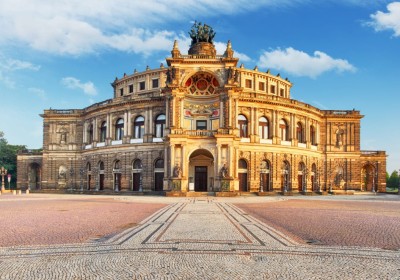 Grafika 1000 - Deutschland Edition - Dresden, Opera House Semperoper (Drezno, Opera Semperoper)