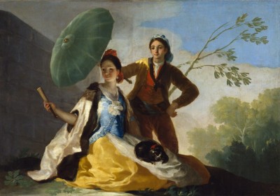 Grafika 1000 - Francisco Goya : Sun visor, 1777 (Parasol)