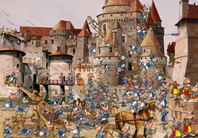 Grafika 1000 - Francois Ruyer - Attack of the Castle (Atak Zamku)
