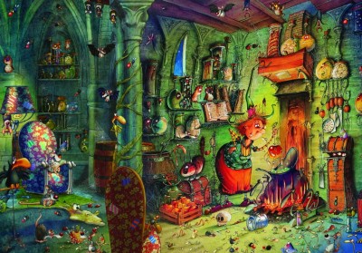 Grafika 1000 - Francois Ruyer - In the kitchen! (W kuchni!)