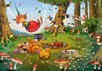Grafika 1000 - Francois Ruyer - Picnic of the Witch (Piknik Czarownicy)