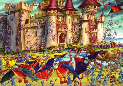 Grafika 1000 - Francois Ruyer - Castle Fort Headquarters (Siedziba Castle Fort)
