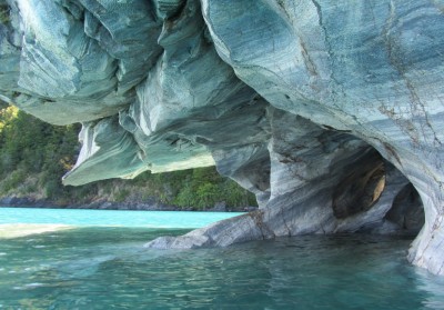 Grafika 1000 - Blue Marble Cave, Chile (Jaskinia Blue Marble, Chile)