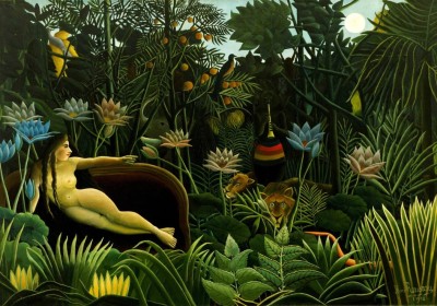 Grafika 1000 - Henri Rousseau : The dream, 1910 (Sen)