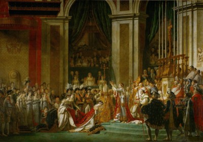 Grafika 1000 - Jacques-Louis David : The Rite of the Emperor Napoleon 1st, 1805-1807 (Koronacja Cesarza Napoleona 1)