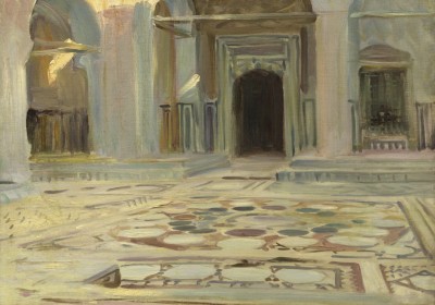 Grafika 1000 - John Singer Sargent : Dallage au Caire, 1891 (Bruk w Kairze)