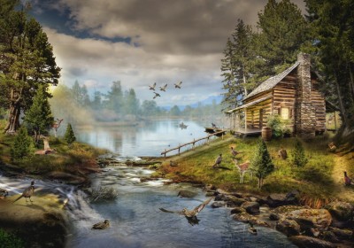 Grafika 1000 - The Fisherman's Cabin (Chatka Rybacka)