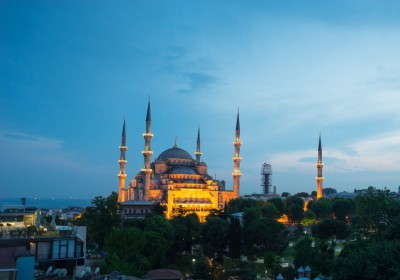 Grafika 1000 - Blue Mosque, Turkey (Błękitny Meczet, Turcja)