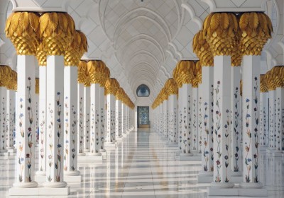 Grafika 1000 - Sheikh Zayed Mosque, Abu Dhabi, United Arab Emirates (Meczet Szejka Zayeda, Abu Zabi, Zjednoczone Emiraty Arabskie)