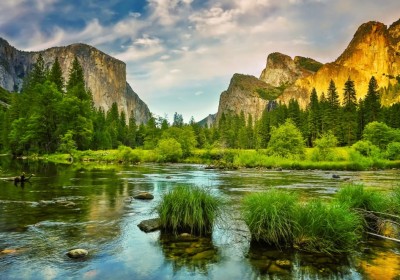 Grafika 1000 - Yosemite National Park, California, USA (Park Narodowy Yosemite, Kalifornia, USA)