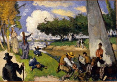 Grafika 1000 - Paul Cezanne: The Fishermen (Fantasy Scene, 1875 (Rybacy)