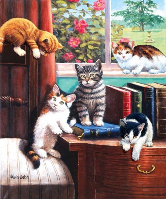 SunsOut 500 - Playtime in the Study