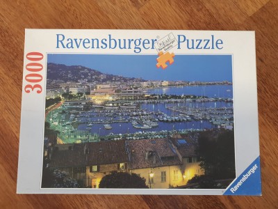 Ravensburger 3000 - Cannes, (Cannes, port jachtowy) układane