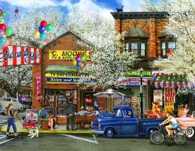 SunsOut 1000 - Tom Wood - Afternoon on Mainstreet