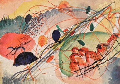Grafika 1000 - Wassily Kandinsky : Aquarell 6, Kunstdrucke auf japanpapier