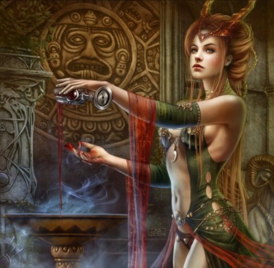 Grafika 1500 - Cris Ortega, Blood Sacrifice