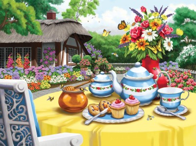 SunsOut 1000 - Nancy Wernersbach - Honey and Tea