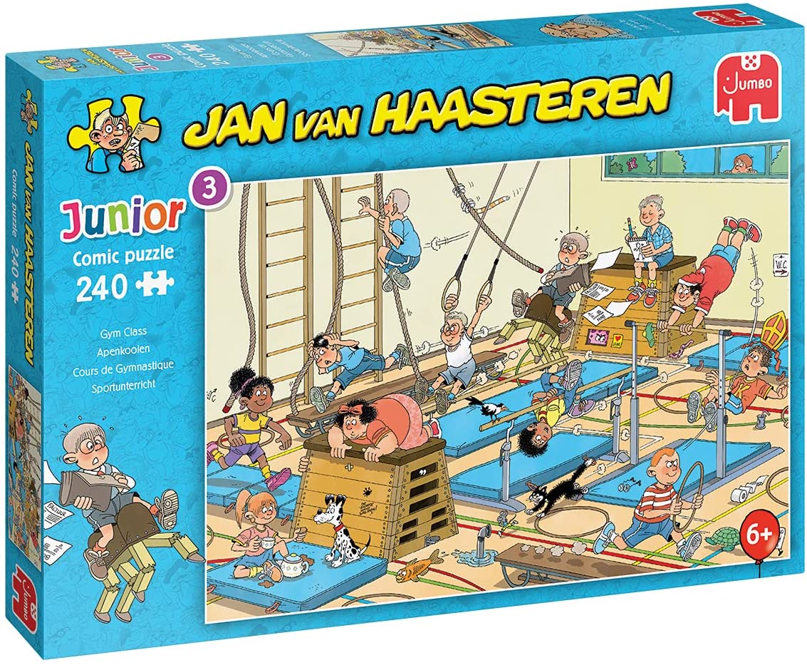 Jumbo 240 XXL Junior - Jan Van Haasteren - Gym Class puzzleland