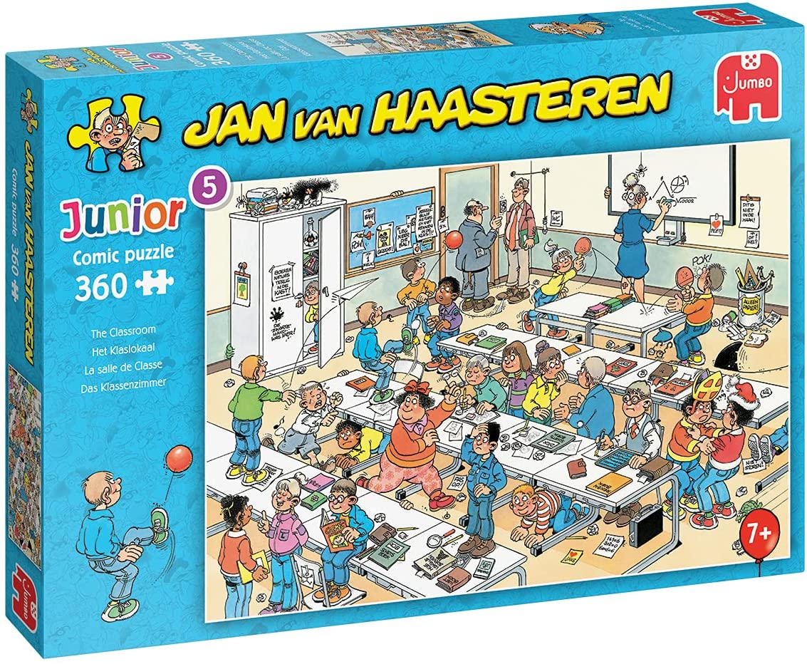 Jumbo 360 XXL Junior - Jan Van Haasteren - The Classroom puzzleland